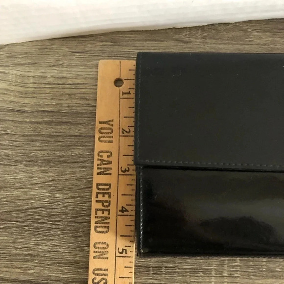 Vintage Normandie Patent  Black Clutch - Picture 10 of 10